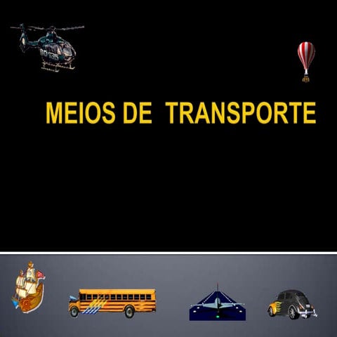 Meios de transporte