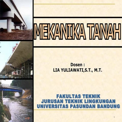 Mekanika tanah 1 ppt
