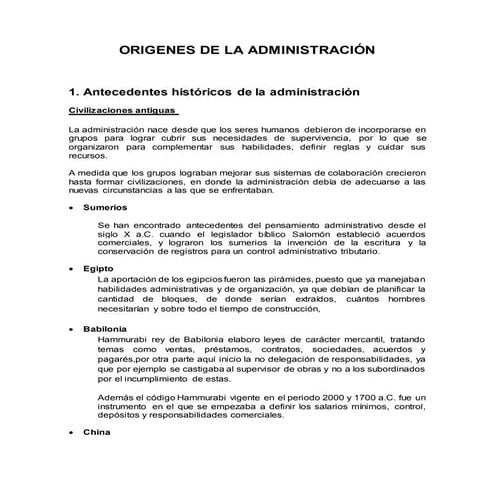 introduccion a la adminitracion 