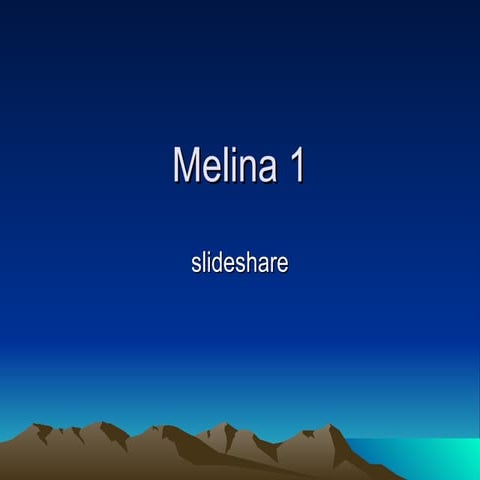 Melina 1