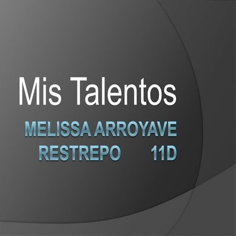 Melissa arroyave restrepo       11d