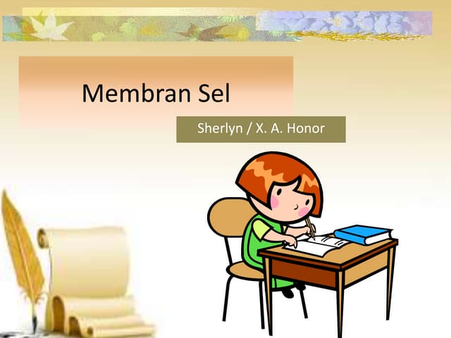 Membran sel
