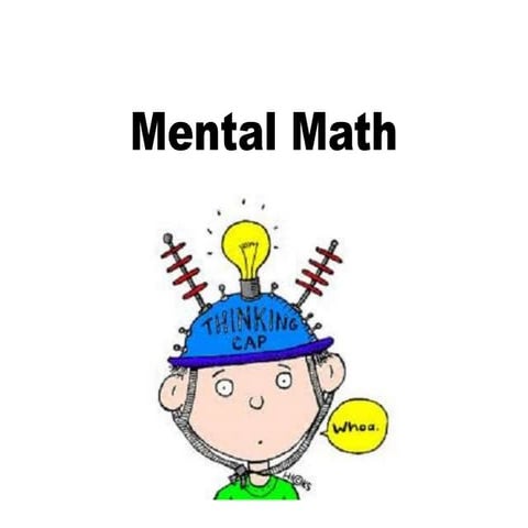 Mental math