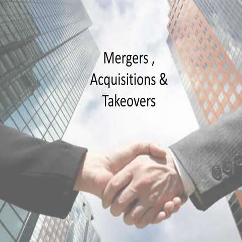 Merger,Acquisition&Takeovers