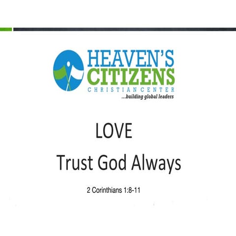 Love Puts up with Anything