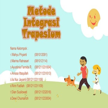 Metode Numerik Trapesium