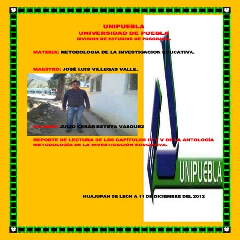 Metodologia de la investigacion iv y v