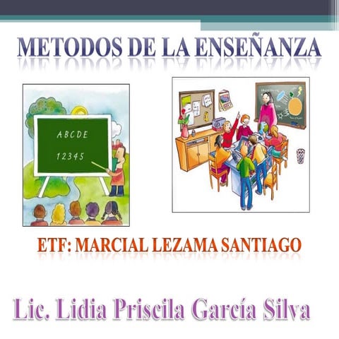 Metodos enseñanza