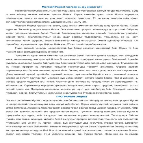 Microsoft project 2007