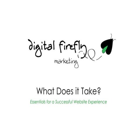 What Does it Take? Essentials for Digital Marketing