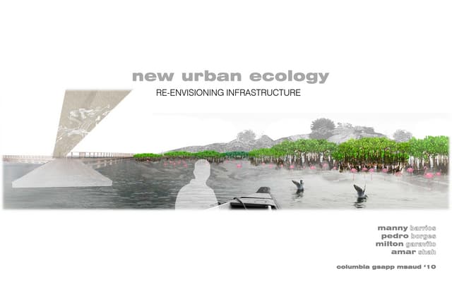 New urban ecology