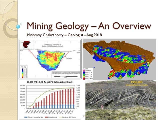 Mining geology an overview