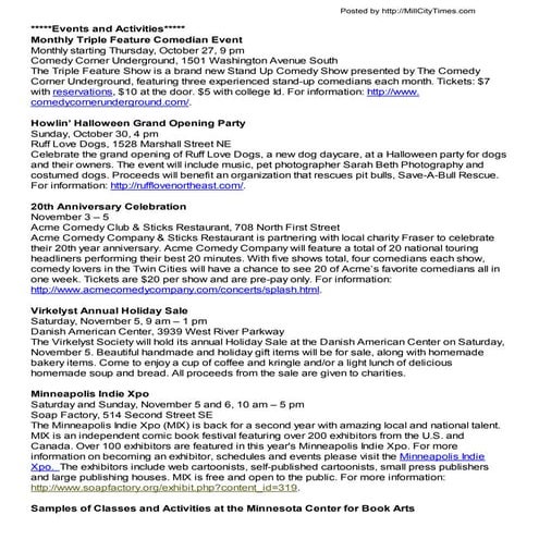 Minneapolis RiverCurrent 10-28-11