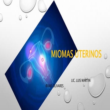 Miomas uterinos