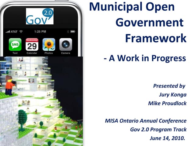 gov2, open government municipal framework