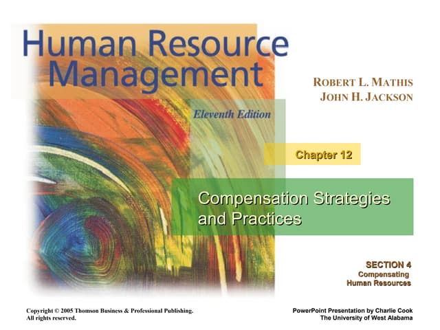 Chapter 12 Compensation Strategies and Practices