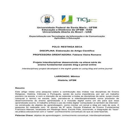 Restinga Sêca - Mônica Rosello Larrondo