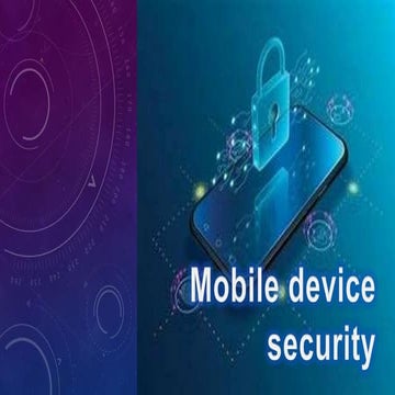 Mobile Device Security
