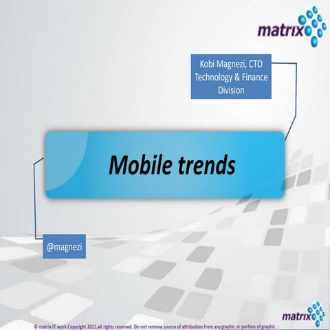 2012 Mobile Trends