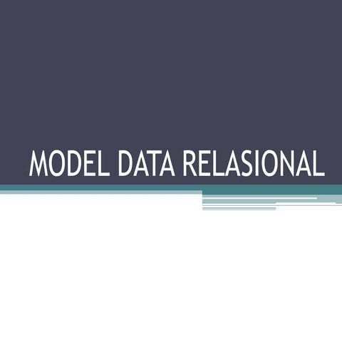 Model data relasional (3)