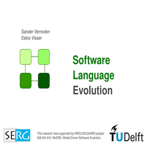 Software Language Evolution