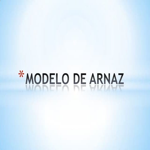 Modelo de arnaz