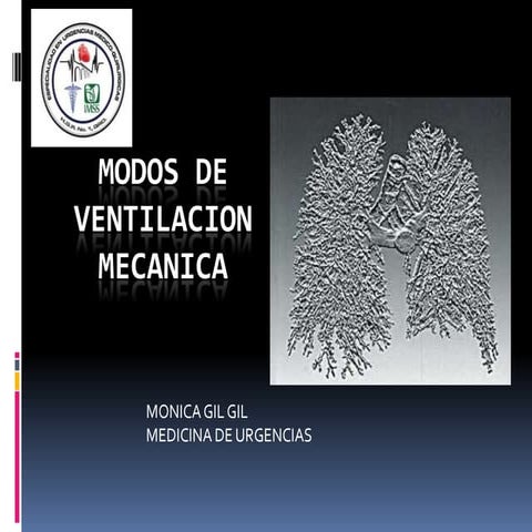 Modos de ventilacion mecanica