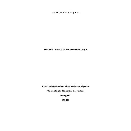 Modulación am y fm