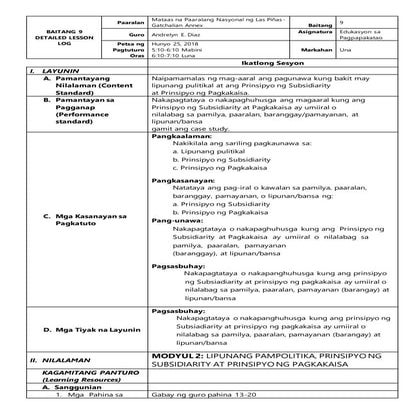 ESP 9 Modyul 2 (session 3)