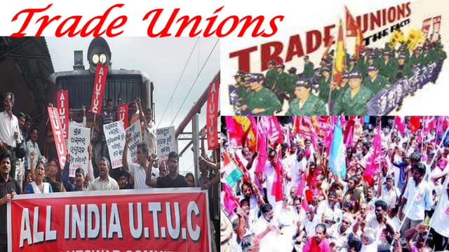  trade unions