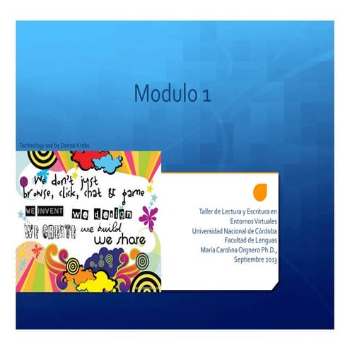 Modulo 1 FL-2013