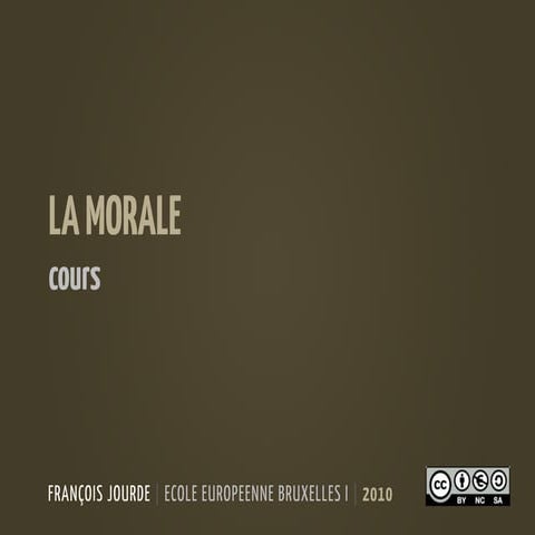 L'utilitarisme moral, cours de philosophie