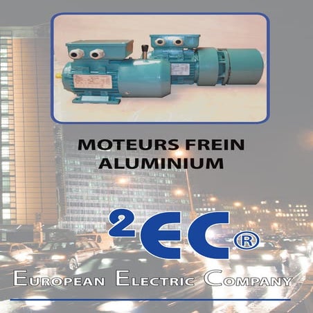 Moteur frein aluminium