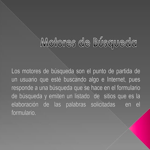 Motores de búsqueda