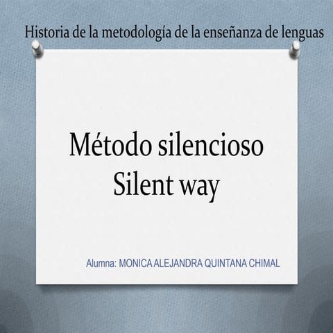 Método silencioso