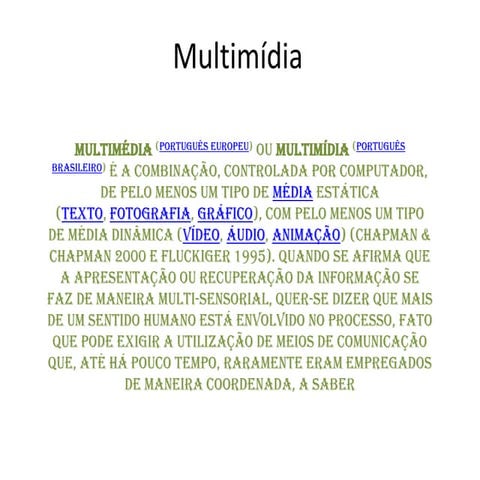 Multimídia