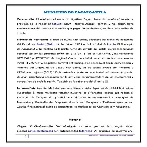 Municipio de zacapoaxtla