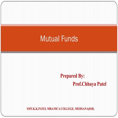 Mutual funds