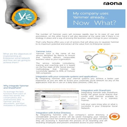 My company is already using Yammer, now what?