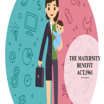 maternity act ppt