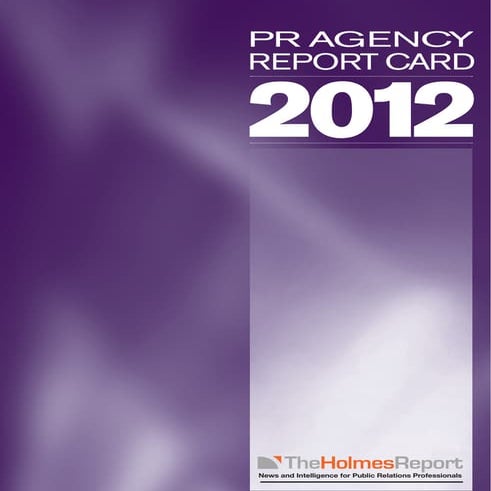 2012 Americas Agency Report Card