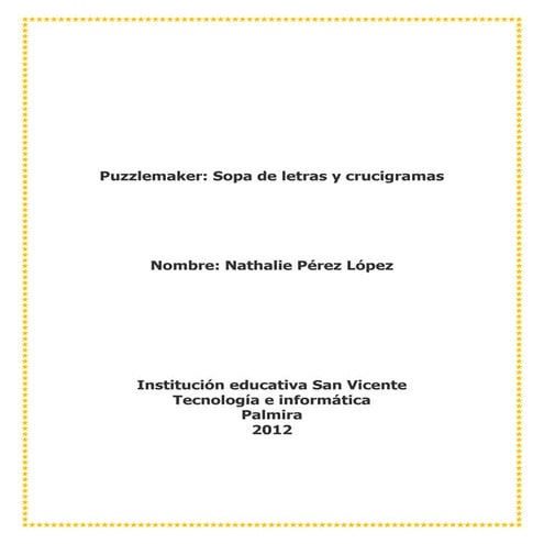 Nathalie perez puzzlemaker 4.9