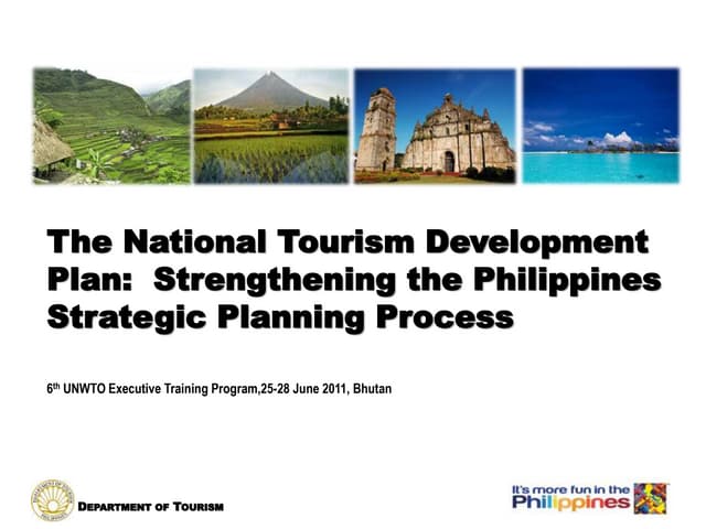N ational tourism development plan
