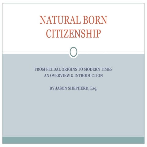 A Concise History of U.S. Citizenship