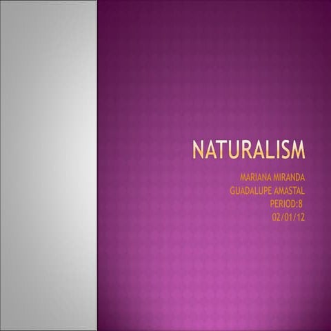 Naturalism