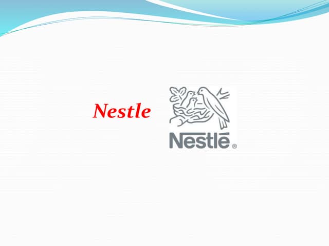 Nestle quality system