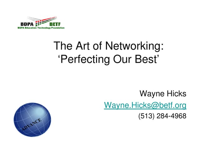 Art of Networking