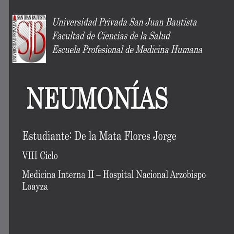 Neumonía - Revision Alumnos