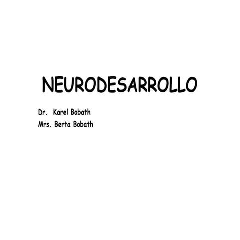 NEURODESARROLLO infantil como se lleva el proceso de salud infantil