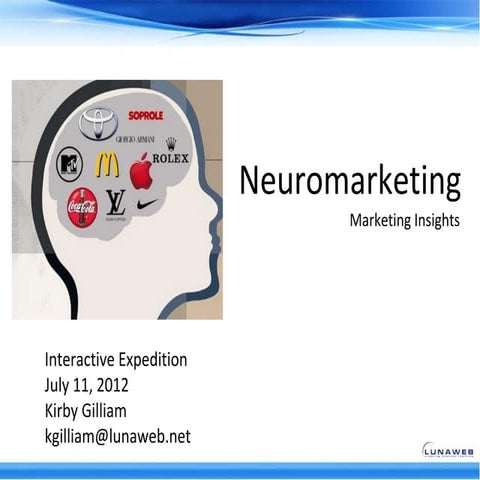 Neuromarketing 101 - A Primer